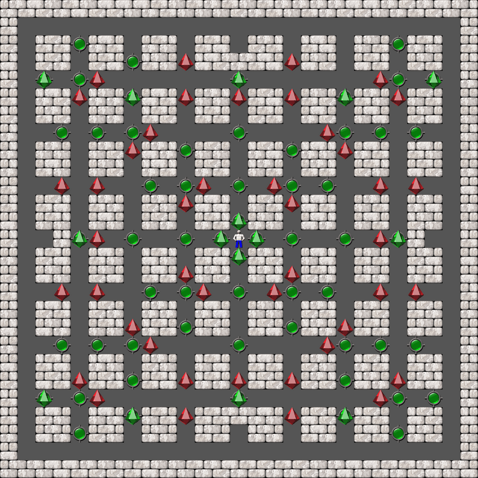 Сокобан Monry and Panda Arranged уровень 94